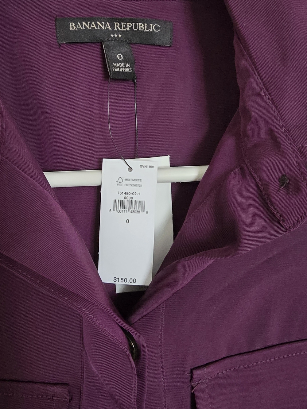 Banana Republic Plum Jumpsuit